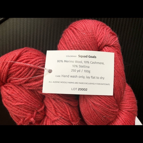 Audine Wools Twinkle DK yarn (color: squad goals) - Picture 2 of 2